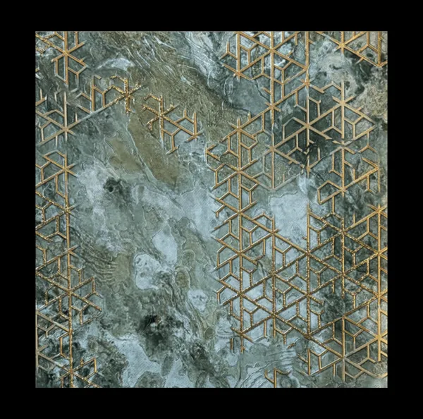 Deep_Green_And_Gold_Abstract_Wallpaper_For_A_Luxurious_And_Bold_Living_Room_Statement_Wallpaper