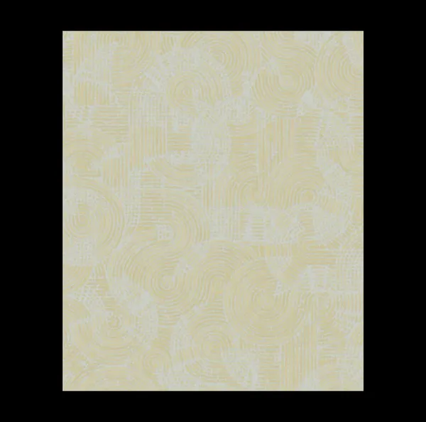 Modern_Abstract_Circle_Wallpaper_In_Pale_Gold_And_Cream_For_A_Bright_And_Contemporary_Living_Room_Wallpaper.