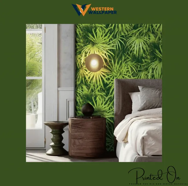 Lush_Tropical_Fan_Palm_Wallpaper_In_Radiant_Green_For_A_Breathtaking_Biophilic_Bedroom