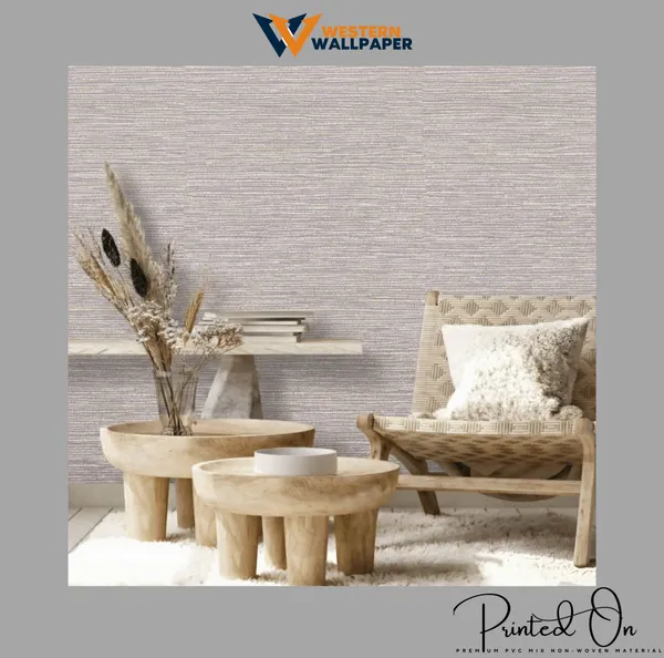 Textured_Linear_Weave_Wallpaper_In_Lavender_And_Champagne