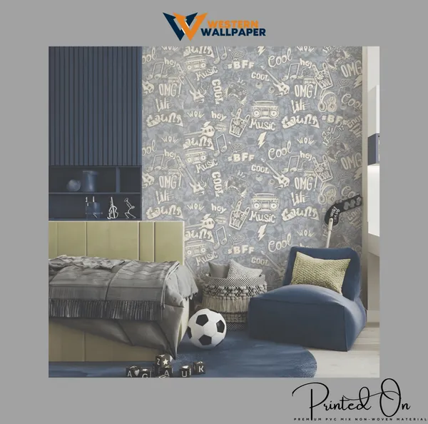 Cool_Graffiti_Sketch_Style_Boomboxes_Music_Notes_and_Electric_Guitars_Muted_Slate_Grey_Spirit_Kids_Teens_Premium_Wallpaper