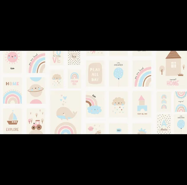 Whimsical_Pastel_Sunshine_and_Rainbow_Grid_Playful_Daydreams_Premium_Wallpaper