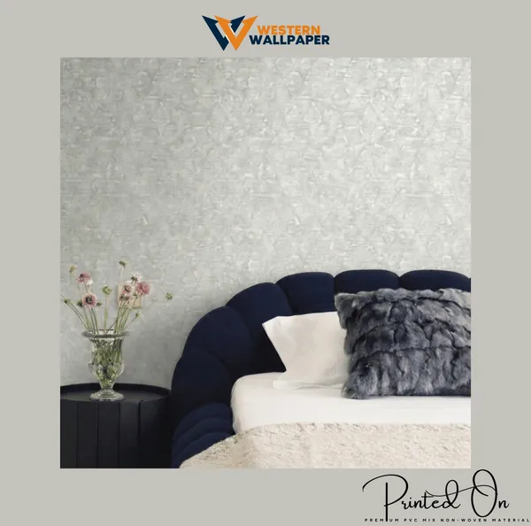 Glimmering_Crystalline_Triangles_Wallpaper_In_Frosted_Silver