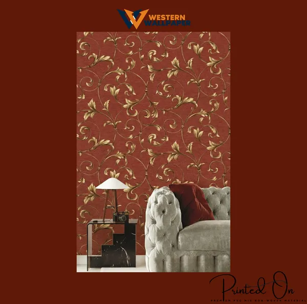 Antique_Gold_Quatrefoil_Filigree_Distressed_Over_A_Rich_Burnt_Umber_Canvas