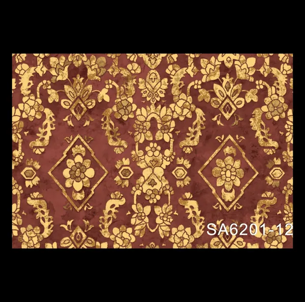 Antique_Gold_Quatrefoil_Filigree_Distressed_Over_A_Rich_Burnt_Umber_Canvas