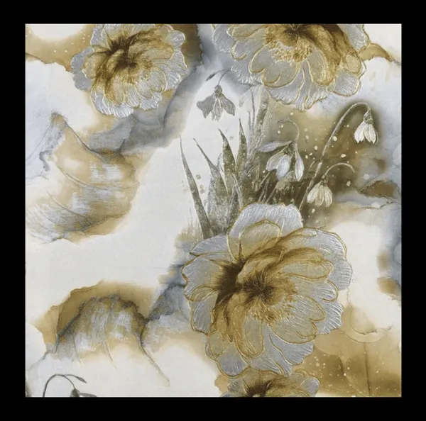 Minimalist_Botanical_Vine_Wallpaper_In_Charcoal_And_Honey