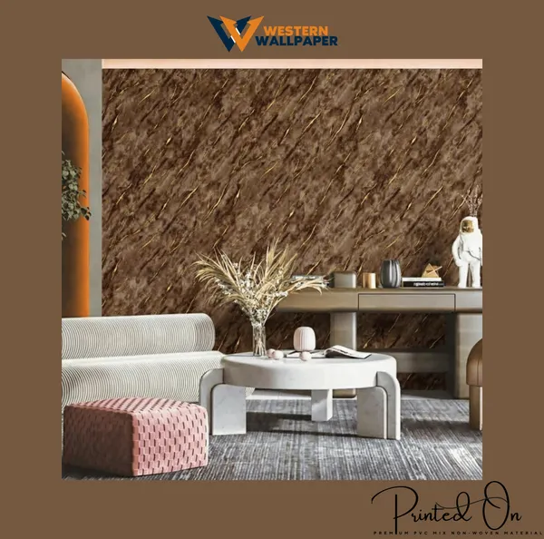 Textured_Diagonal_Marble_Wallpaper_In_Chocolate_And_Gold