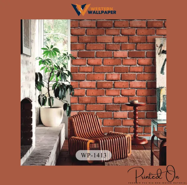 Citadel_Urban_Industrial_Brick_Wallpaper_In_Oxblood_Red