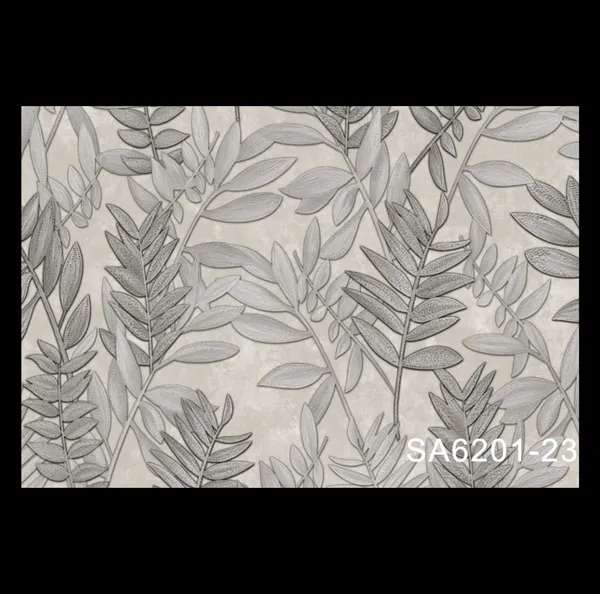 Rustic_Ash_Leaf_Wallpaper_In_Slate_Grey