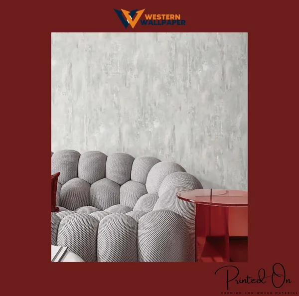 Distressed_Faux_Concrete_Wallpaper_In_Light_Grey_And_White_For_A_Modern_And_Industrial-Chic_Accent_Wallpaper.