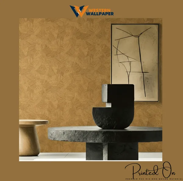 Geometric_Shantung_Straw_Wallpaper_In_Golden_Oak