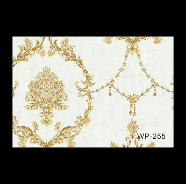 Bright_Gold_Damask_And_Trellis_Wallpaper_On_A_Crisp_White_Background_For_A_Modern_Yet_Classic_Living_Room_Wallpaper.