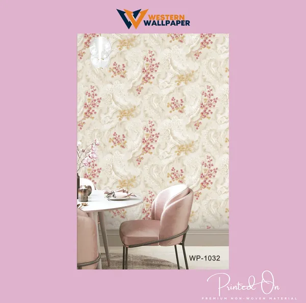 Whimsical_Chinoiserie_Wallpaper_In_Soft_Pink_And_Gold_On_A_Marbled_Cream_Background_For_An_Elegant_Dining_Nook_Wallpaper.