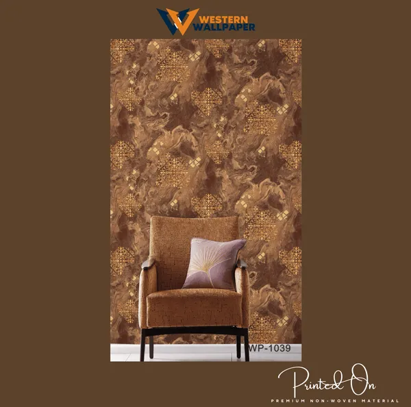 Bold_Damask_Medallion_Wallpaper_In_Shimmering_Copper_And_Gold_Over_A_Rich_Marbled_Brown_Background_For_A_Dramatic_Wallpaper.