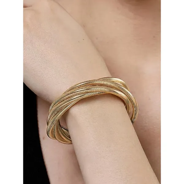 Gold_Plated_Bangle_Bracelet_For_Women