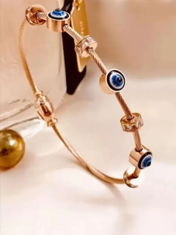 Gold_Plated_Bangle_Bracelet_For_Women