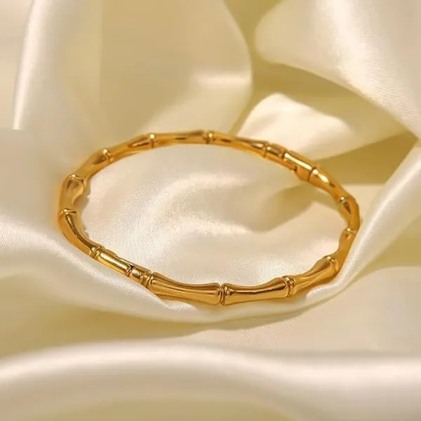Gold_Plated_Bangle_Bracelet_For_Women