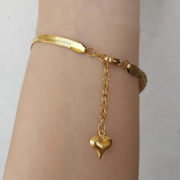 Gold_Plated_Bangle_Bracelet_For_Women
