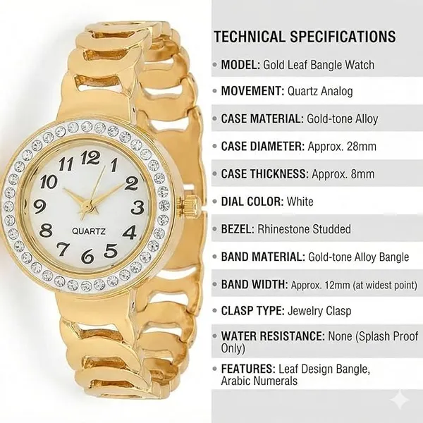 Women_S_Gold_Watch_Human_Generate_A_Single_Clean_Catalog_Safe_Common_Product_Name_For_Cleo_Be_Bold_Be_You_Luxury_Gold_Party_Watch_For_Women