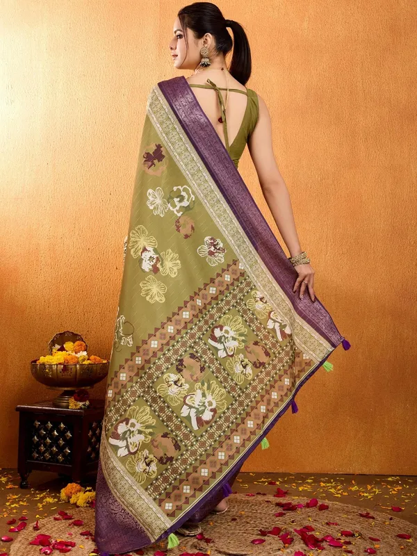 Multicolor_Banarasi_Soft_Silk_Saree