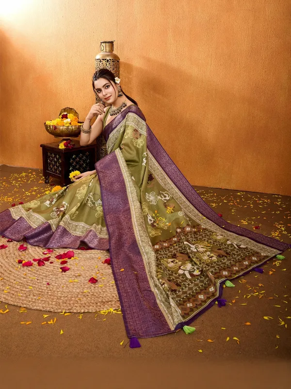 Multicolor_Banarasi_Soft_Silk_Saree