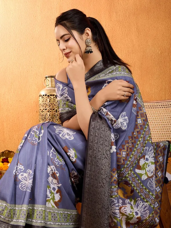 Multicolor_Banarasi_Soft_Silk_Saree