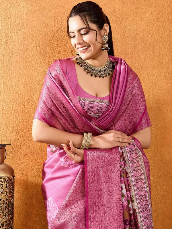 Multicolor_Banarasi_Soft_Silk_Saree