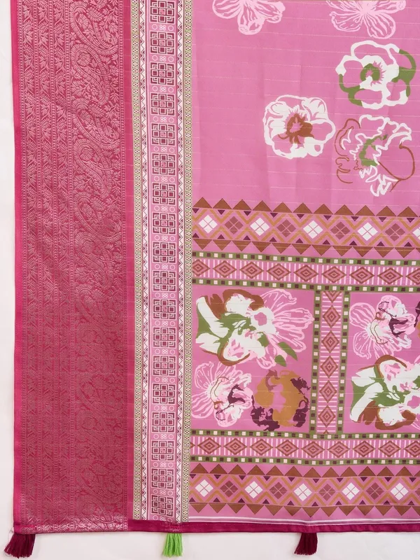 Multicolor_Banarasi_Soft_Silk_Saree