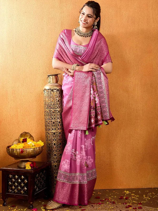 Multicolor_Banarasi_Soft_Silk_Saree