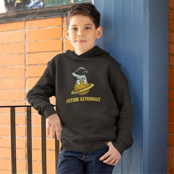 Premium_Kids_Hooded_Sweatshirt_Unisex_Hoodie_-_Future_Astronaut_-_Black