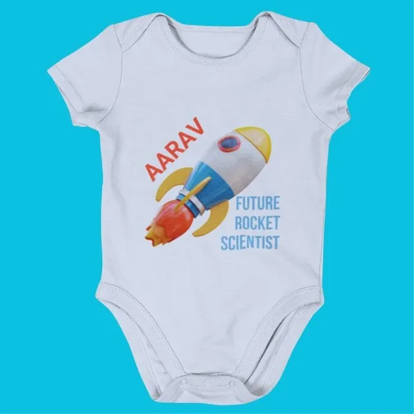 Kids_Custom_Name_Romper_Onesie-upto_1_year_old_baby_-_white-Rocket_Scientist