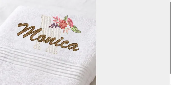 Personalised_Towel_with_Embroidery_-Floral_Monogram