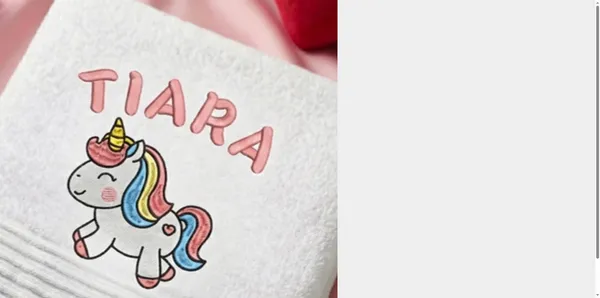 Personalised_Towel_with_Embroidery_-Unicorn