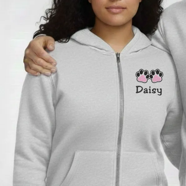 Zippered__Hoodie_with_Embroidery_-Custom_Pet_Name_Paws