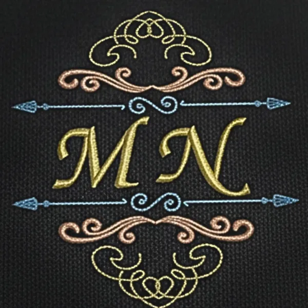 Diary_Canvas_Cover_with_Embroidery_-MN_Initials-Black