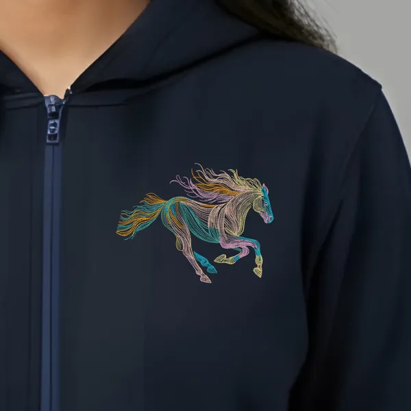 Zippered__Hoodie_with_Embroidery_-Neo_horse