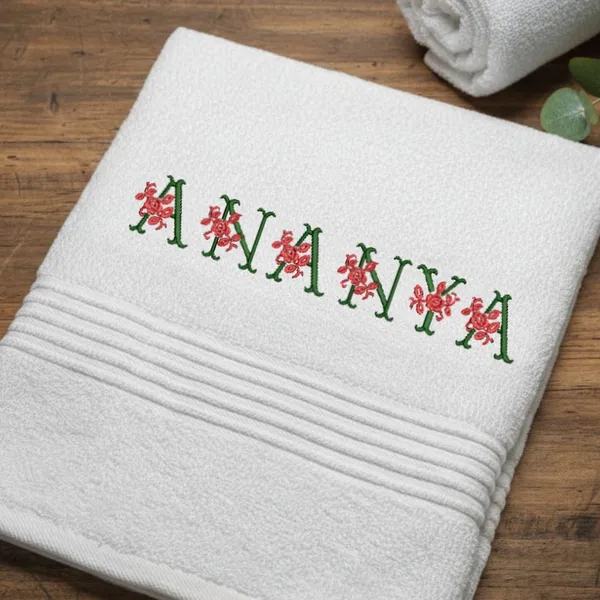Personalised_Towel_with_Embroidery_-Ananya