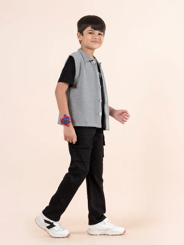Black_Adventure_Print_Jacket_Set_Daily_Wear_For_Boys