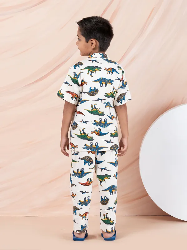 Off_White_Cotton_Premium_&_Elegant_Regular_Fit_Night_Suits_For_Boys