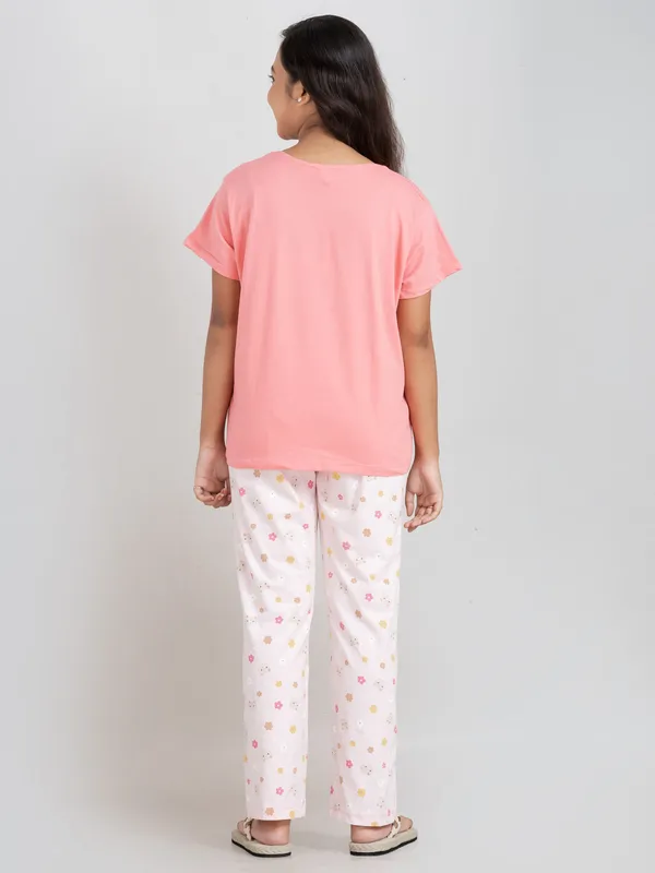 Peach_Cotton_Premium_&_Elegant_Regular_Fit_Night_Suits_For_Girls