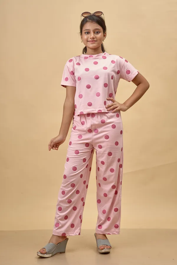Pink_Cotton_Viscose_Blend_Premium_&_Elegant_Regular_Fit_Co-Ord_Set_For_Girls