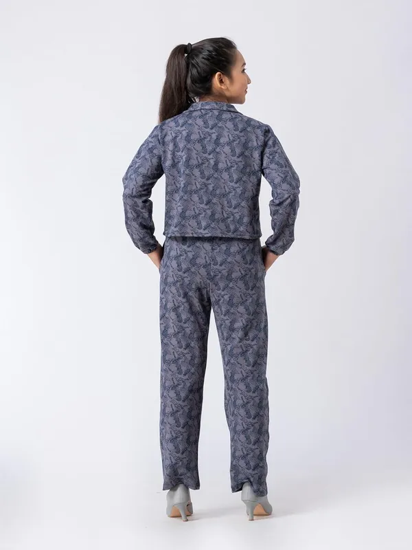 Grey_&_Navy_Blue_Cotton_Premium_&_Elegant_Regular_Fit_Co-Ord_Set_For_Girls