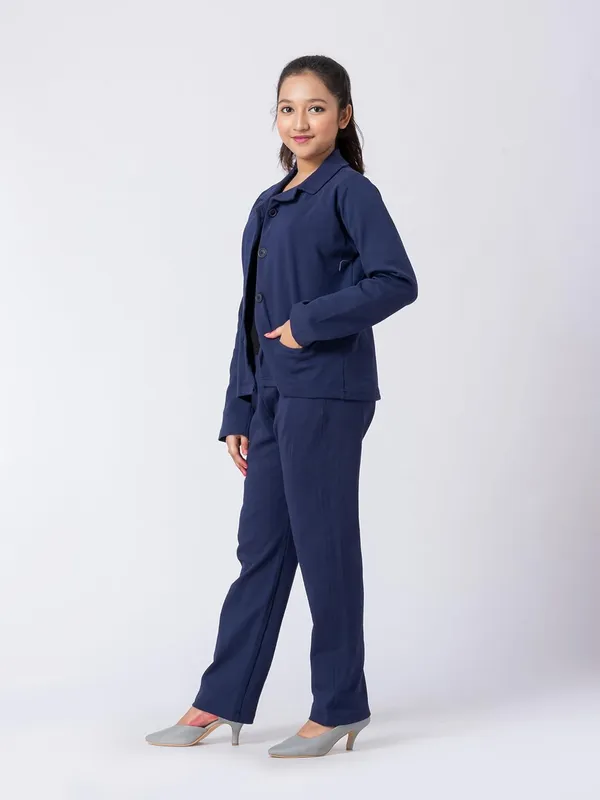 Navy_Blue_Cotton,_Poly_&_Spandex_Premium_&_Elegant_Regular_Fit_Co-Ord_Set_For_Girls
