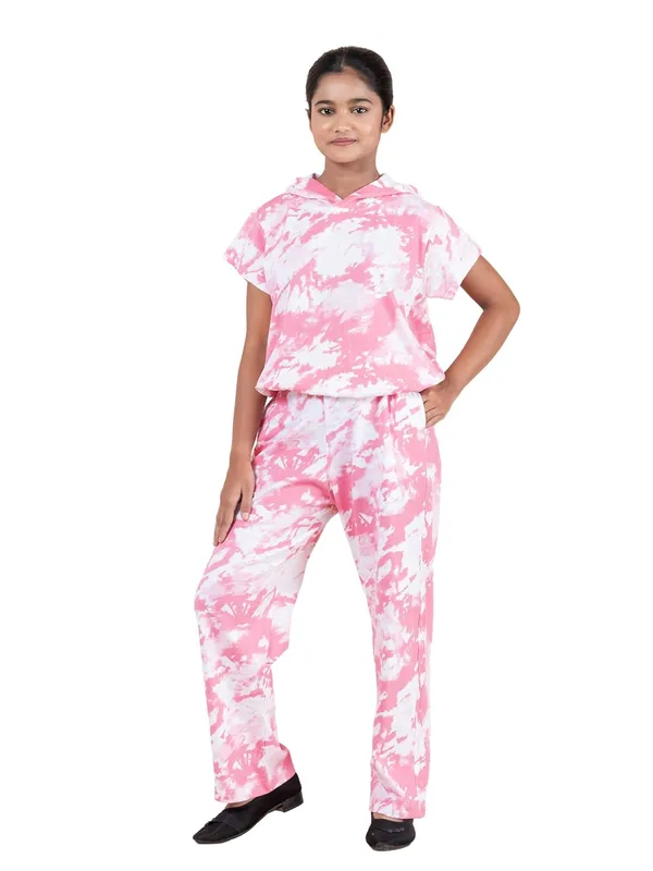 Pink_&_White_Cotton_Premium_&_Elegant_Regular_Fit_Co-Ord_Set_For_Girls
