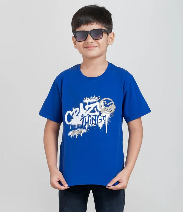 Royal_Blue_Cotton_Premium_&_Elegant_Regular_Fit_T-Shirt_For_Boys