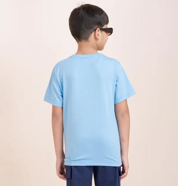 Aky_Blue_Cotton_Premium_&_Elegant_Regular_Fit_T-Shirt_For_Boys
