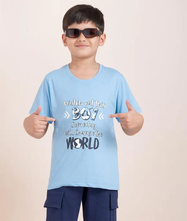 Sky_Blue_&_Pink_Cotton_Premium_&_Elegant_Regular_Fit_T-Shirt_For_Boys_(Pack_Of_2)