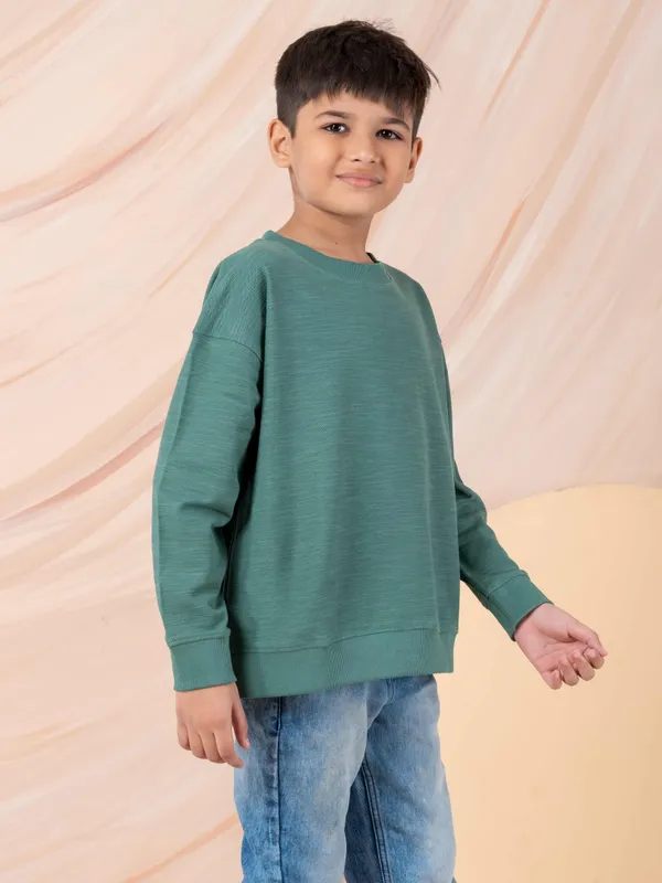 Dark_Green_Cotton_Premium_&_Elegant_Oversize_Fit_Sweatshirt_For_Boys