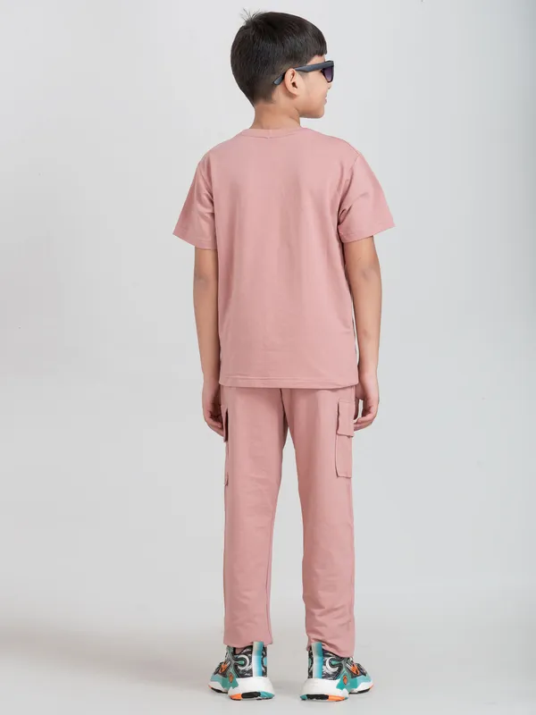 Peach_Cotton_Premium_&_Elegant_Regular_Fit_Co-Ord_Set_For_Boys