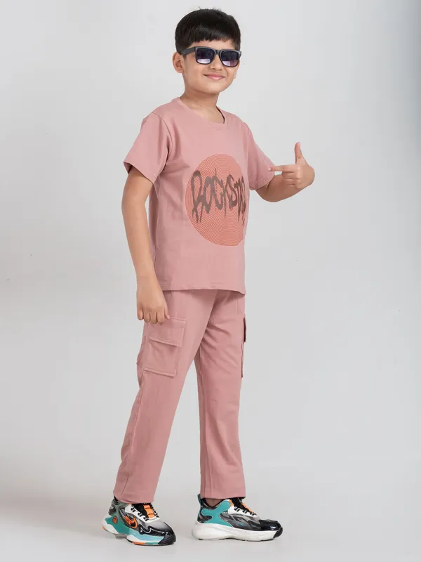 Peach_Cotton_Premium_&_Elegant_Regular_Fit_Co-Ord_Set_For_Boys